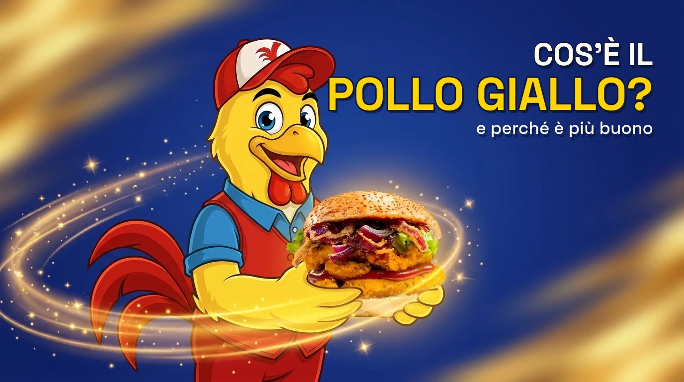 Cos'è il pollo giallo, il pollo allevato a mais